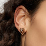 LIEBESKIND BERLIN Ohrstecker - Metal Heart