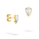 LIEBESKIND BERLIN Damen Ohrstecker - Metal Heart