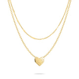 LIEBESKIND BERLIN Halskette - Broken Heart Layering
