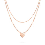 LIEBESKIND BERLIN Halskette - Broken Heart Layering