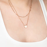 LIEBESKIND BERLIN Halskette - Broken Heart Layering