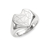 LIEBESKIND BERLIN Ring - Broken Heart Chunky in 52