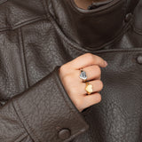 LIEBESKIND BERLIN Ring - Broken Heart Chunky in 52