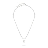 Liebeskind Berlin Halskette - Open Heart Amulet