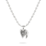Liebeskind Berlin Halskette - Open Heart Amulet