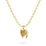 Liebeskind Berlin Halskette - Open Heart Amulet