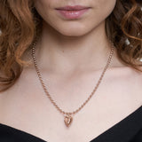 Liebeskind Berlin Halskette - Open Heart Amulet