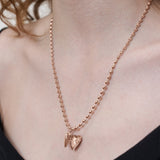 Liebeskind Berlin Halskette - Open Heart Amulet