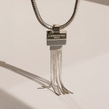 Liebeskind Berlin Damen Halskette - Soft Fringe