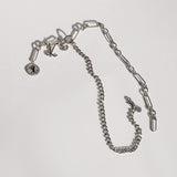 Liebeskind Berlin Damen Halskette - Coins and Charms