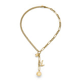 Liebeskind Berlin Damen Halskette - Coins and Charms