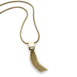Liebeskind Berlin Damen Halskette - Bold Fringe