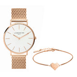 LIEBESKIND BERLIN Set - Roségold Broken Heart