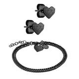LIEBESKIND BERLIN Set - Broken Heart Black