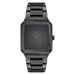 Die LIEBESKIND BERLIN Armbanduhr - The Square Minimalist von Liebeskind Berlin ist mit ihrem quadratischen, schwarzen Metallgehäuse, dem minimalistischen Design und dem Gliederarmband das perfekte moderne Accessoire.