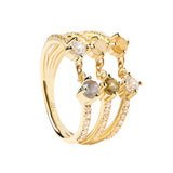 PDPaola Ring – 3 in 1 Chain Ring in 52 - Cool | Time