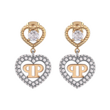 Philipp Plein Ohrringe – ROCKED HEARTS