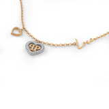 Philipp Plein Halskette – ROCKED HEARTS