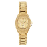 Philipp Plein The Spectre Small Armbanduhr für Damen in Gold mit funkelndem Zifferblatt und Metallarmband
