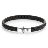 Rebel & Rose Armband – Single Stranded Black