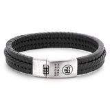 Rebel & Rose Armband – Twisted 925 Anthracite
