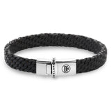 Rebel & Rose Armband – Mastery Collection - Woven Black