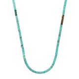 Rebel & Rose Necklace Slices Turquoise - 4mm
