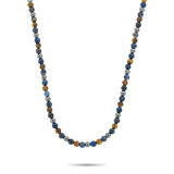Rebel & Rose Necklace – Blue Rain - 6mm