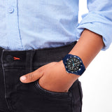 s.Oliver Jungs Armbanduhr - mit coolen Farbdetails