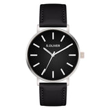 s.Oliver Armbanduhr - Basic Leather