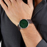 s.Oliver Armbanduhr - Basic Leather