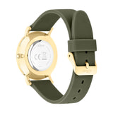 s.Oliver Armbanduhr - mit schönen Blumendetails