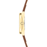 s.Oliver Armbanduhr - mit weichem strukturierten Band