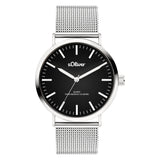 s.Oliver Armbanduhr - Classic Mesh Large