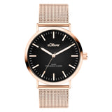 s.Oliver Armbanduhr - Classic Mesh Large