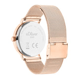 s.Oliver Armbanduhr - Classic Mesh Large