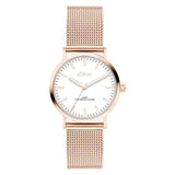 s.Oliver Armbanduhr - Classic Mesh Small
