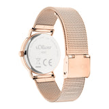 s.Oliver Armbanduhr - Classic Mesh Small