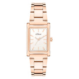 s.Oliver Armbanduhr - mit eckigem Gehäuse