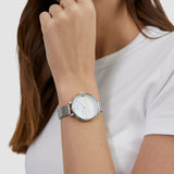 s.Oliver Armbanduhr - mit bezauberndem Perlmuttherz