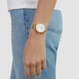 s.Oliver Armbanduhr - zeitlos mit Meshband