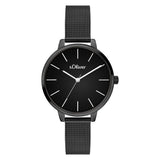 s.Oliver Armbanduhr - zeitlos mit Meshband