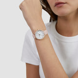 s.Oliver Armbanduhr - mit stilvoller Acetat Lünette