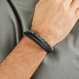 s.Oliver Armband - Leather Beads