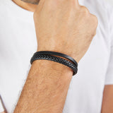s.Oliver Armband - Leather Bracelet