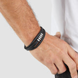 s.Oliver Armband - Leather Bracelet