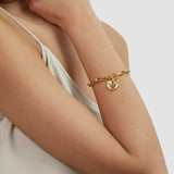 s.Oliver Armband - Chunky Heart