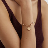 s.Oliver Armband - Chunky Heart