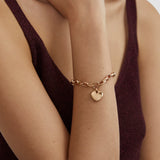 s.Oliver Armband - Chunky Heart