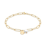 s.Oliver Armband - Tag and Pearl